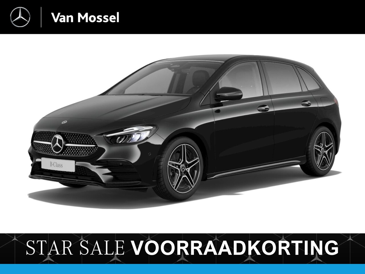 Mercedes-Benz B-klasse - 180 Star Edition AMG-Line / Achteruitrijcamera / Stoelverwarming / Panorama-schuifdak / Tr - AutoWereld.nl