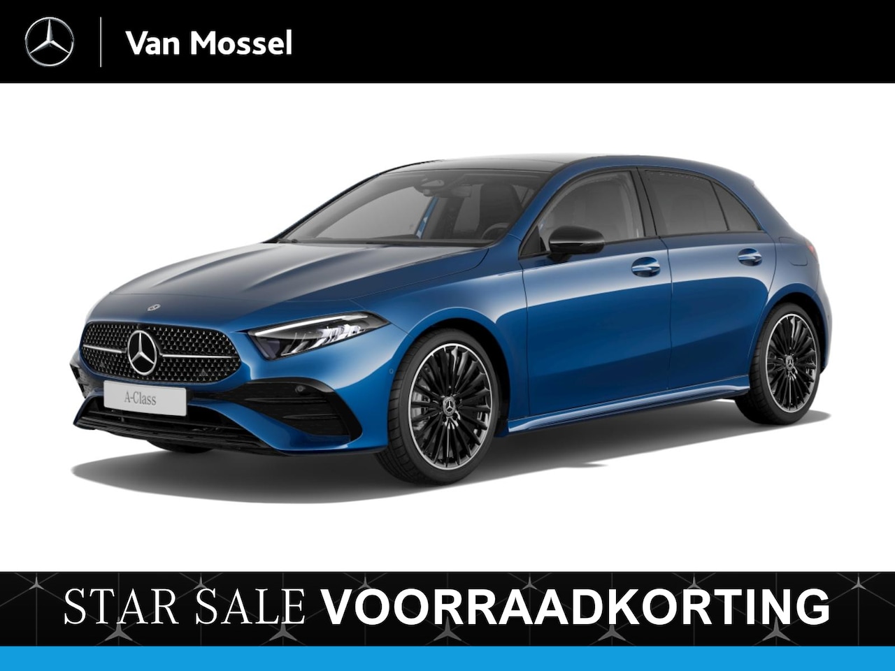 Mercedes-Benz A-klasse - 180 Star Edition AMG Line / Stoelverwarming / Achteruitrijcamera / Panorama-schuifdak / - AutoWereld.nl