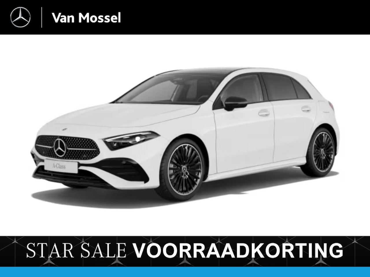 Mercedes-Benz A-klasse - 180 Star Edition AMG Line / Stoelverwarming / 360Graden-Camera / Panorama-schuifdak / Nigh - AutoWereld.nl