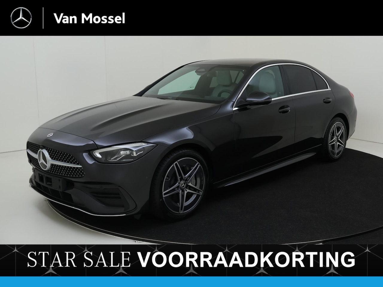 Mercedes-Benz C-klasse - 300 AMG Line /18 Inch /Sfeerverlichting /Memory stoelen / - AutoWereld.nl