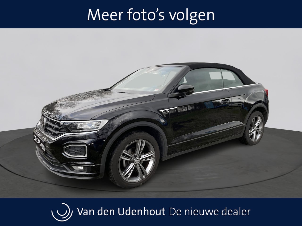 Volkswagen T-Roc Cabrio - 1.5 TSI 150pk Automaat R-Line / Adaptive Cruise / Side Assist / Camera - AutoWereld.nl