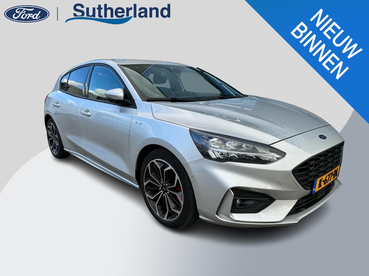 Ford Focus - 1.5 EcoBoost ST Line X Business 150pk | Adaptieve cruise | Full LED | 18 inch Licht metaal - AutoWereld.nl