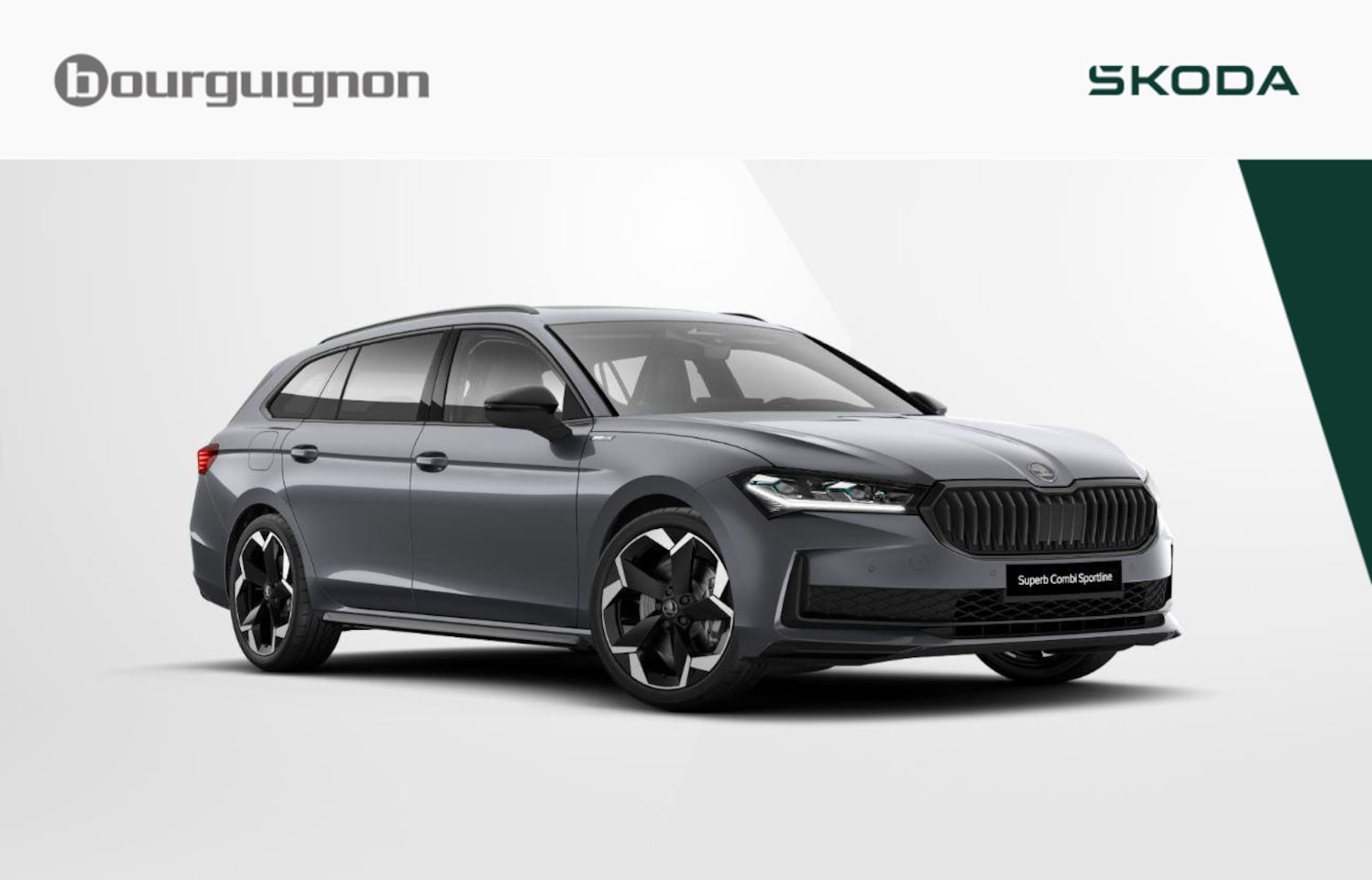 Skoda Superb Combi - Sportline Business 1.5 TSI PHEV 204 pk | Automaat | Trekhaak | Adaptive cruise control | L - AutoWereld.nl