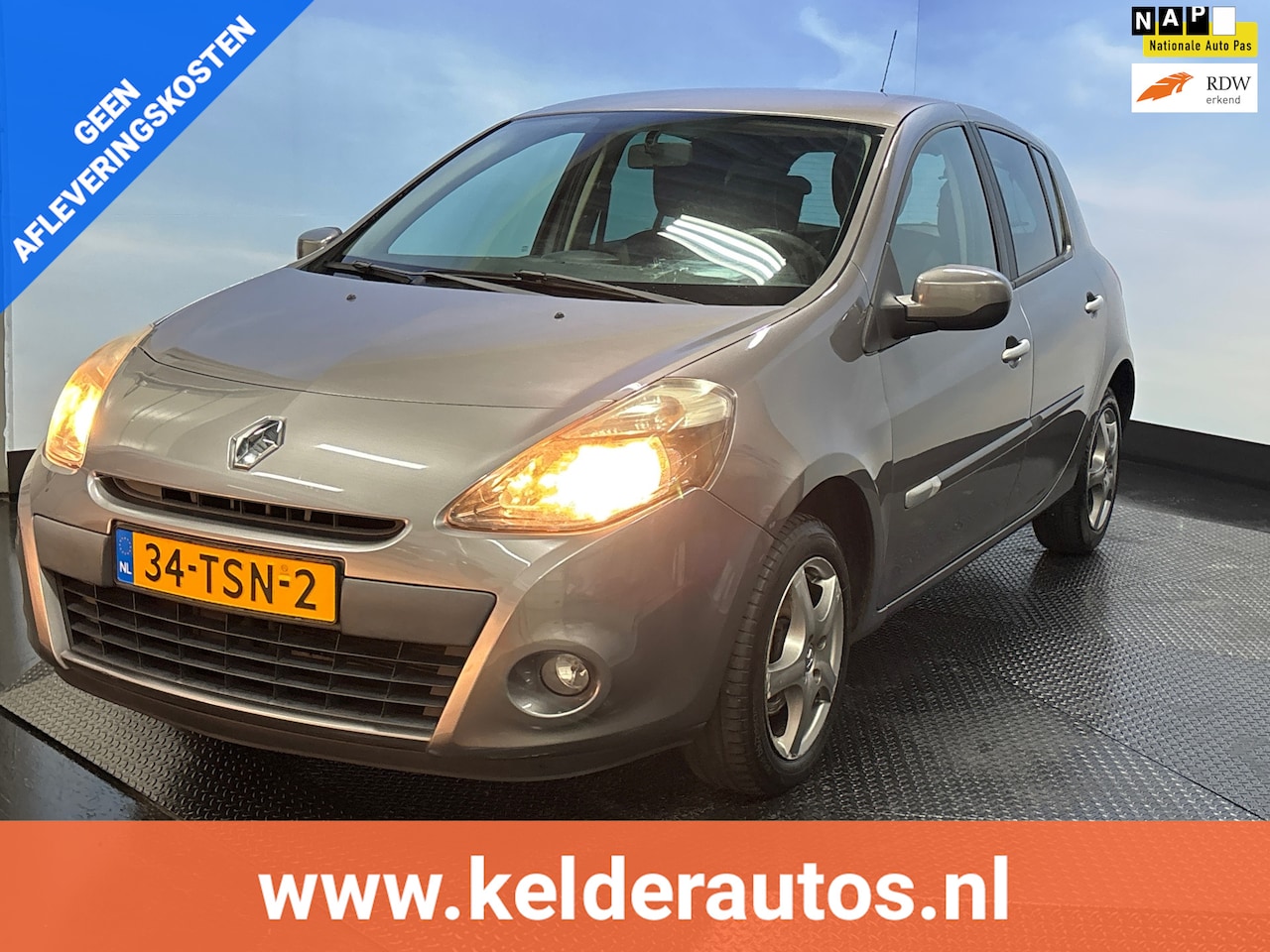 Renault Clio - 1.2 Authentique Airco, Cruise, 5-deurs - AutoWereld.nl