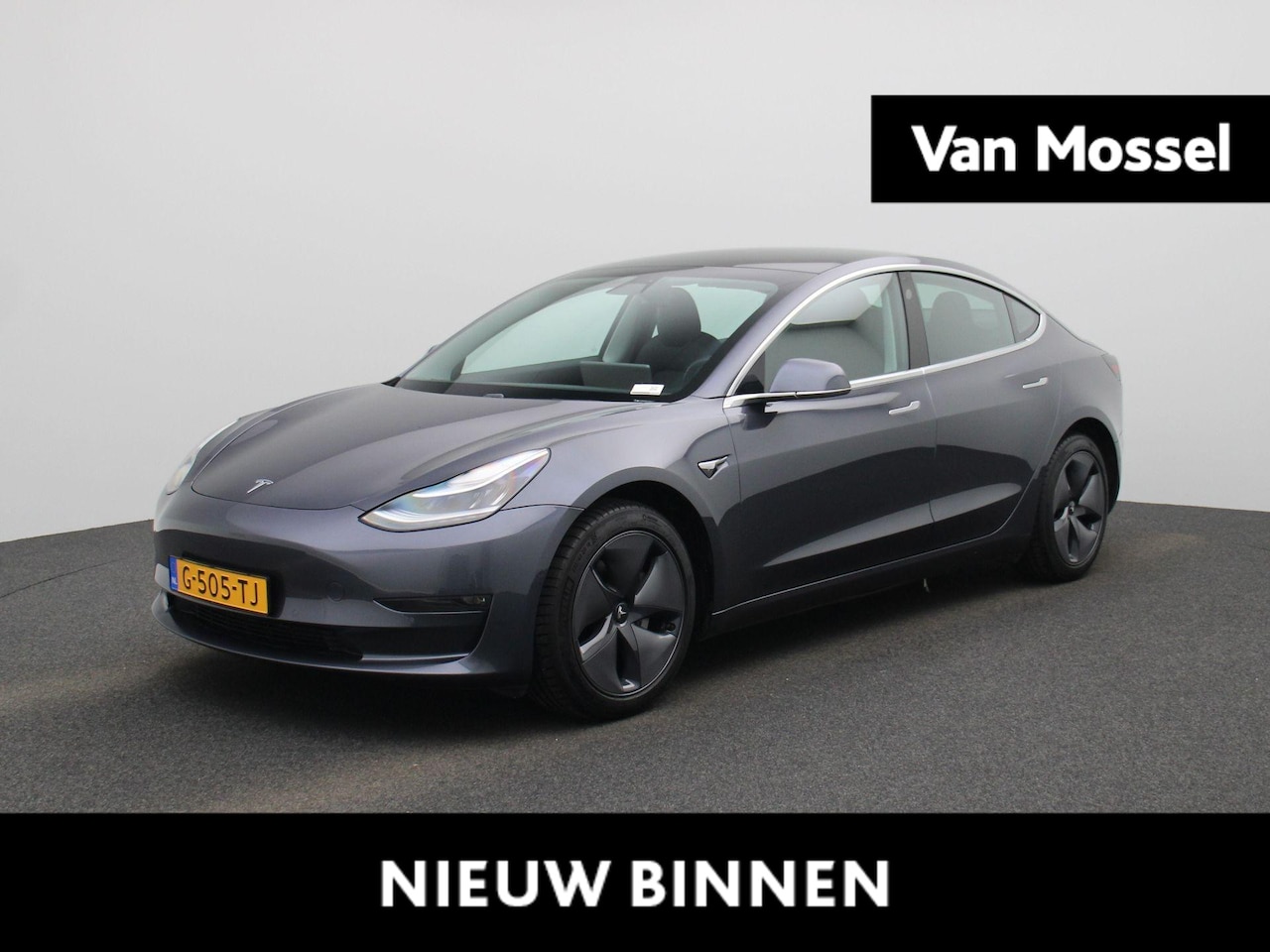 Tesla Model 3 - Standard RWD Plus 60 kWh | Camera | Lederen Bekleding | Navigatie | LED Verlichting | - AutoWereld.nl