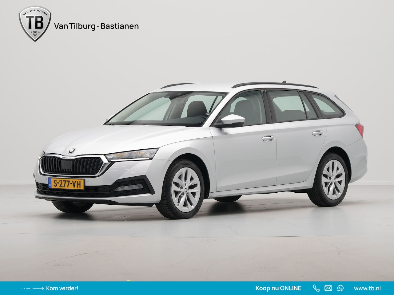 Skoda Octavia Combi - 1.5 e-TSI 150pk DSG Business Edition Navigatie Virtual Cockpit Cruise Pdc Acc Carplay - AutoWereld.nl