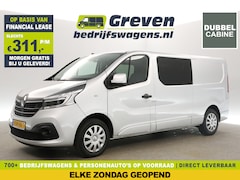 Renault Trafic - 2.0 dCi L2H1 | Dubbele Cabine | 5 Persoons | Airco Camera Cruise Navi PDC Elektrpakket Tre