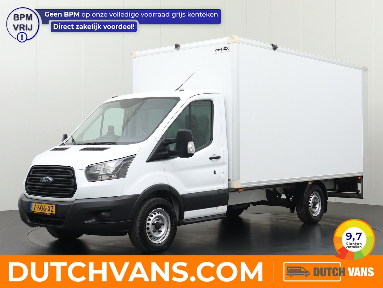 Ford Transit - 2.0TDCI 130PK Bakwagen+Laadklep | Airco | 360 Camera | Zijinstap - AutoWereld.nl