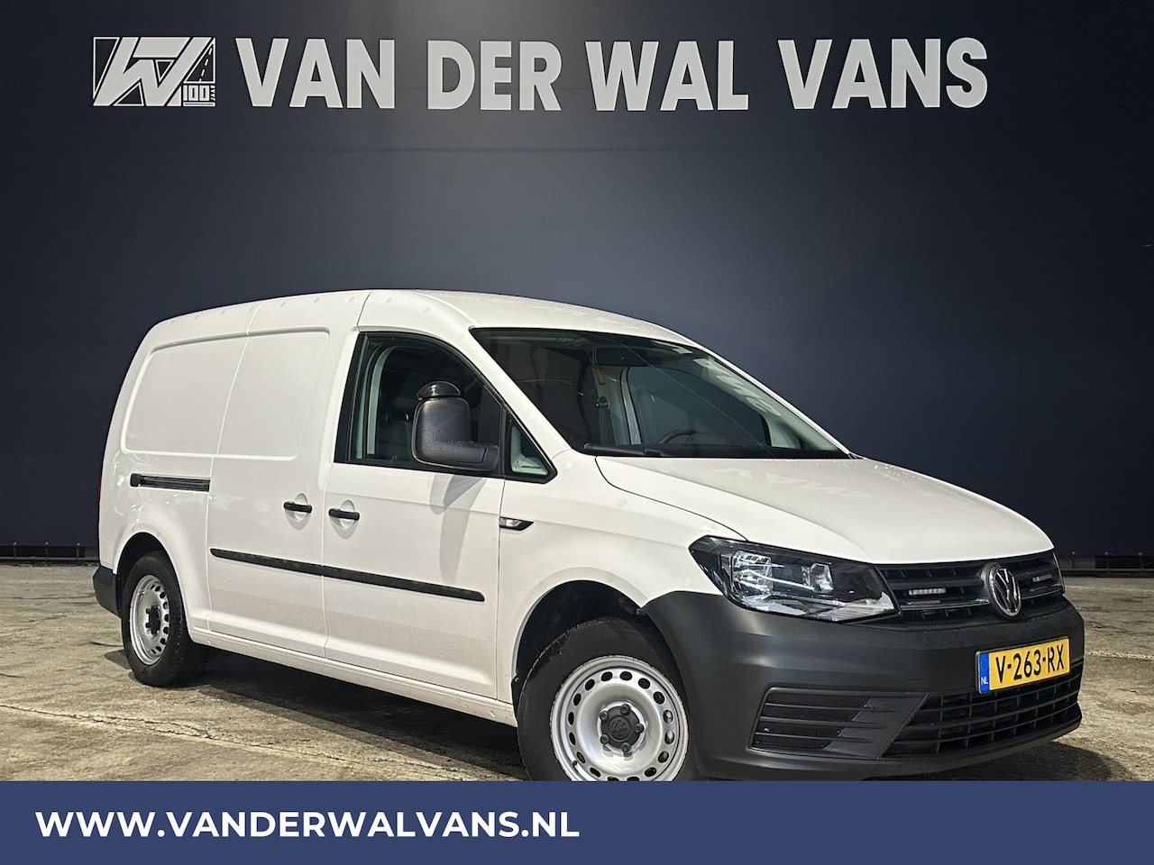 Volkswagen Caddy Maxi - 2.0 TDI 102pk L2H1 inrichting Euro6 Airco | Navigatie | Apple Carplay | 1500kg Trekhaak An - AutoWereld.nl