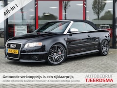 Audi A4 Cabriolet - 4.2 V8 RS 4 quattro Xenon/Schaalstoel/S/Leder/Cruise/Clima/Stoelverw/Exclusive-interieur