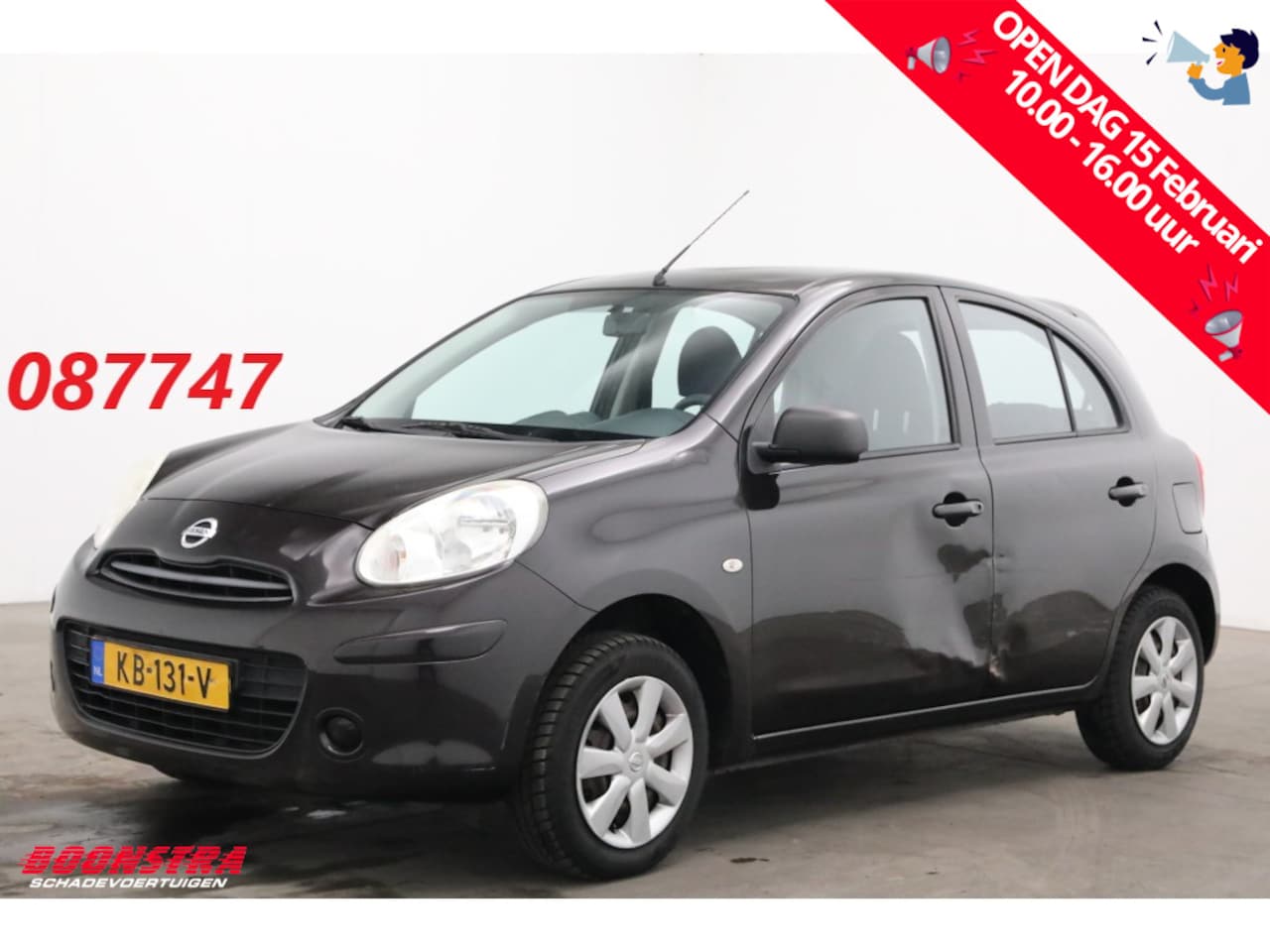 Nissan Micra - 1.2 Connect Edition Bluetooth Airco - AutoWereld.nl