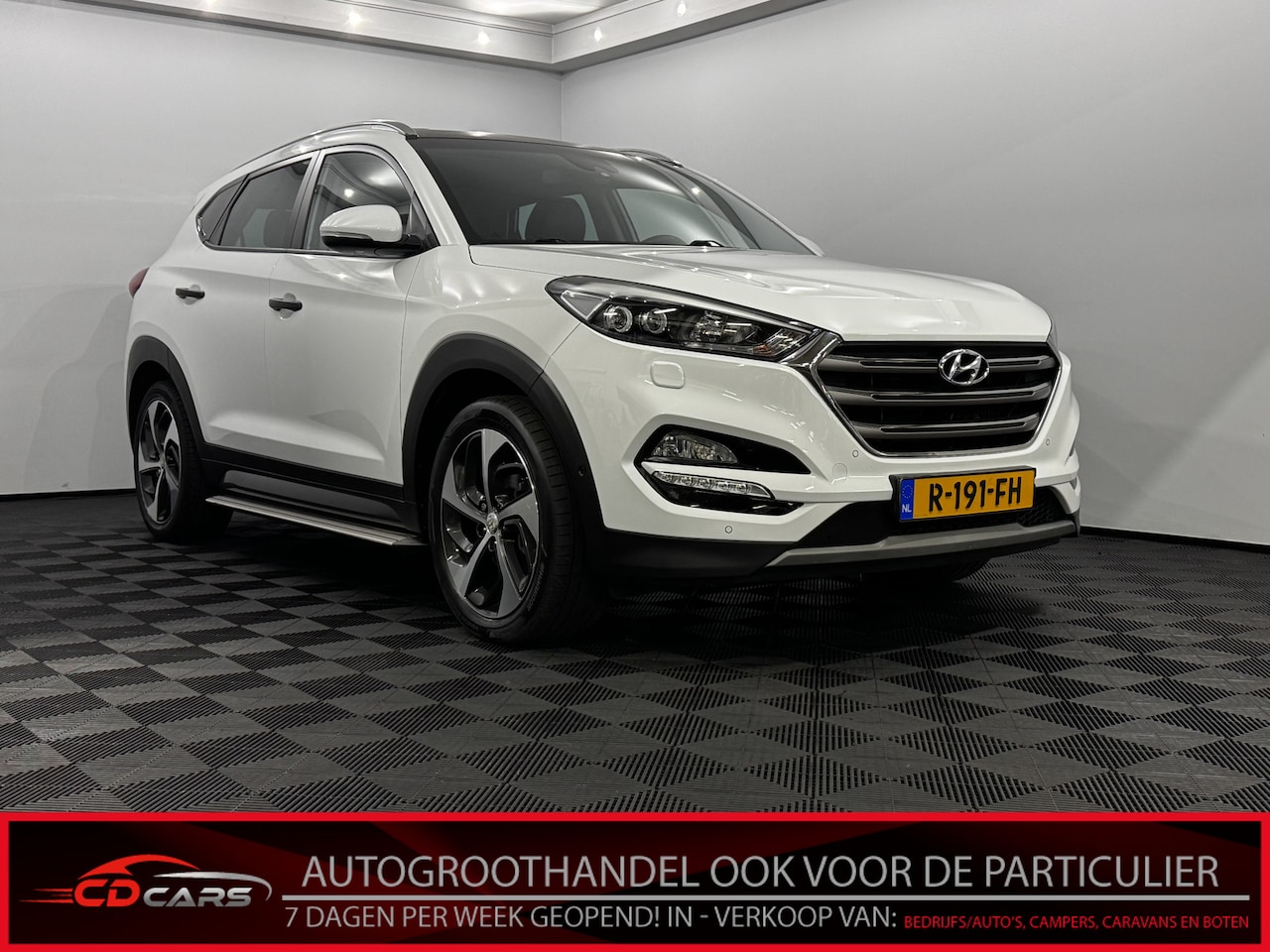 Hyundai Tucson - 1.6 T-GDi Comfort 4WD Leder, Camera, Navi, Keyless start, Rijstrook correctie, Stoelverwar - AutoWereld.nl