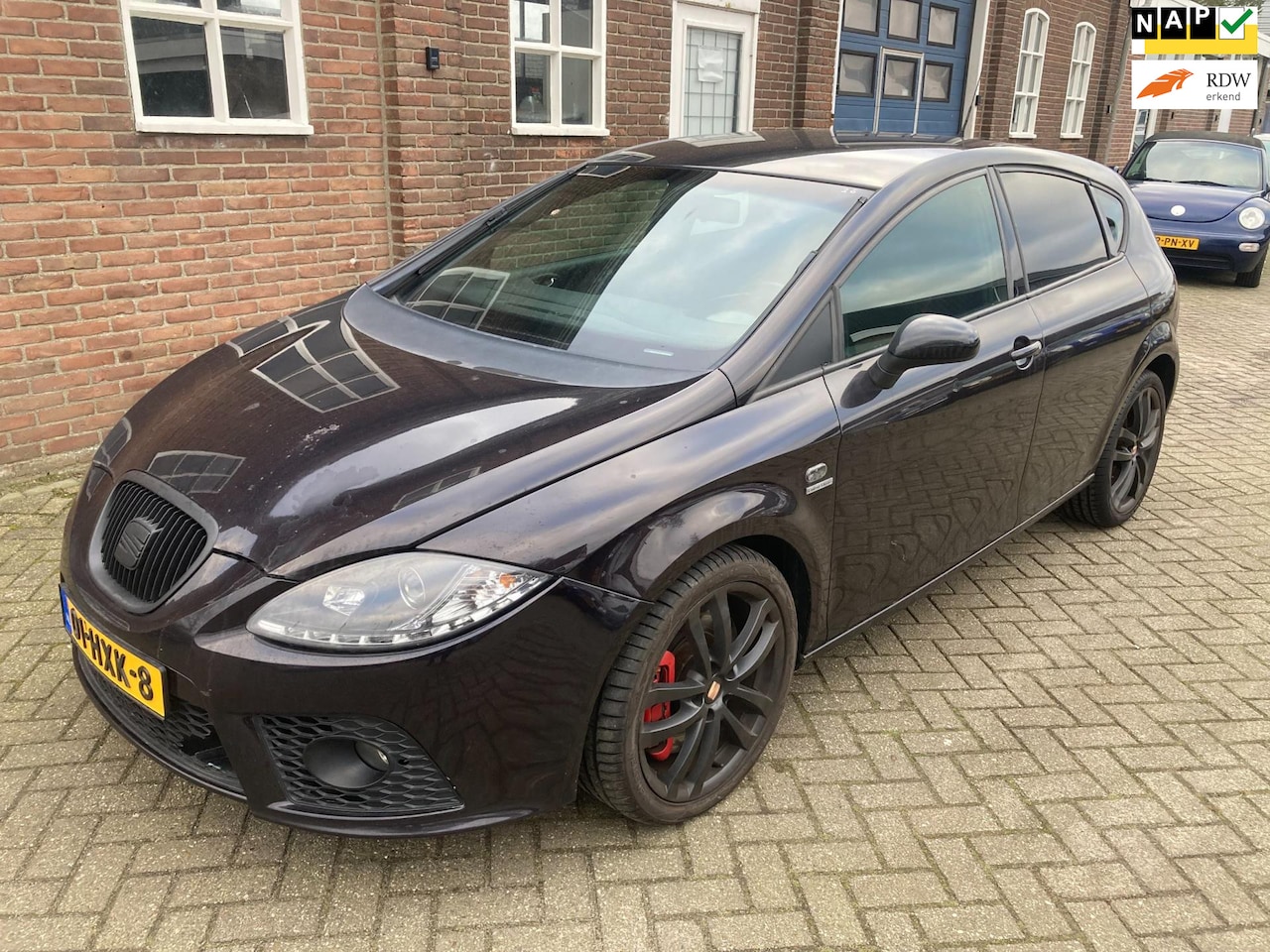 Seat Leon - 2.0 TFSI Cupra 310 Limited Edition Bj 2009, Clima Cruise, APK TOT 11-2025 inruil is mogeli - AutoWereld.nl