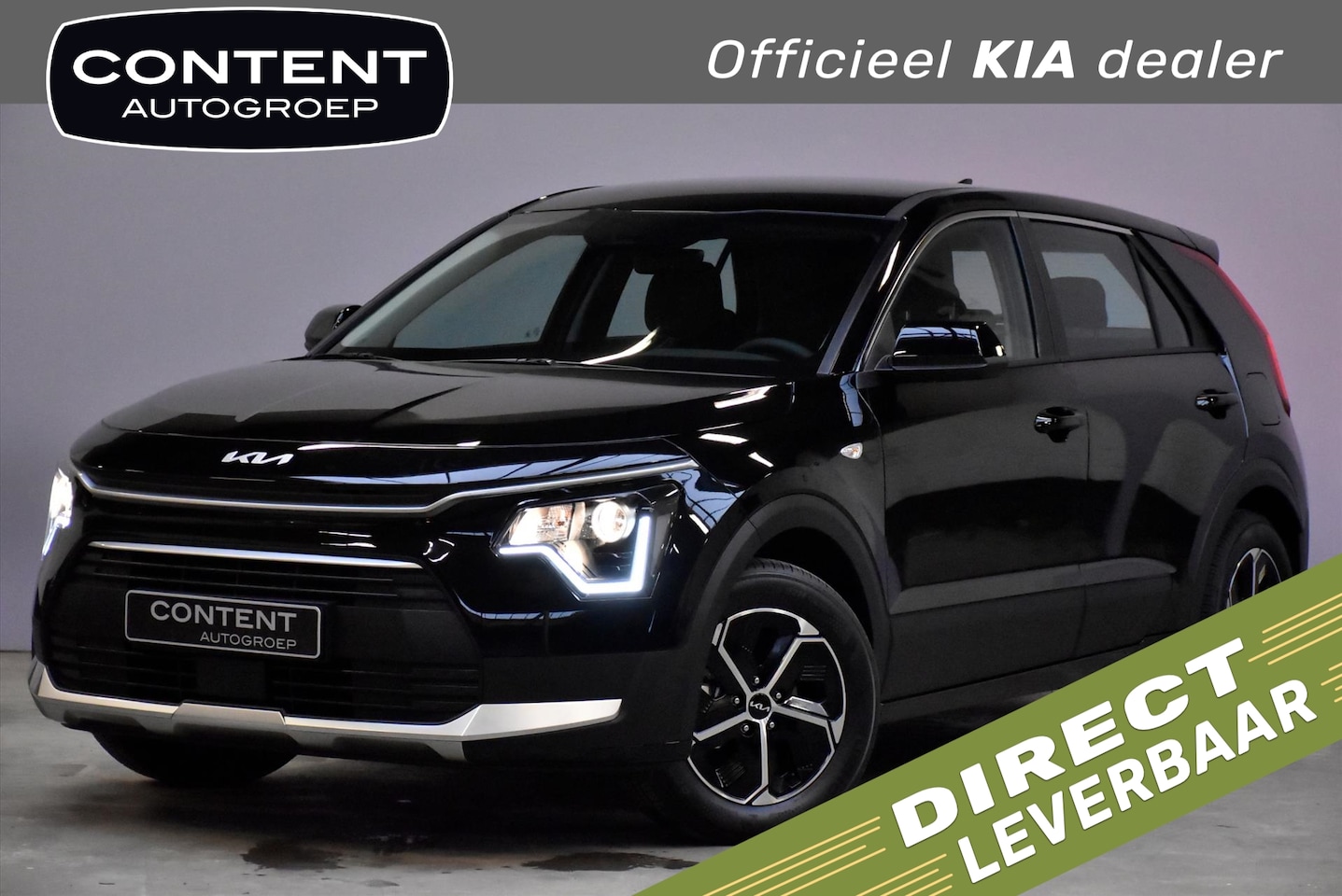 Kia Niro - 1.6 GDi Hybrid 129pk DCT6 ComfortLine DIRECT LEVERBAAR - AutoWereld.nl