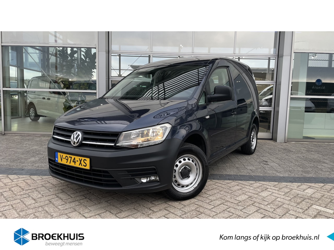 Volkswagen Caddy - 2.0 TDI 102PK | Cruise | Apple Carplay | Airco | NAVI | Alarm | Betimmering | PDC | Trekha - AutoWereld.nl