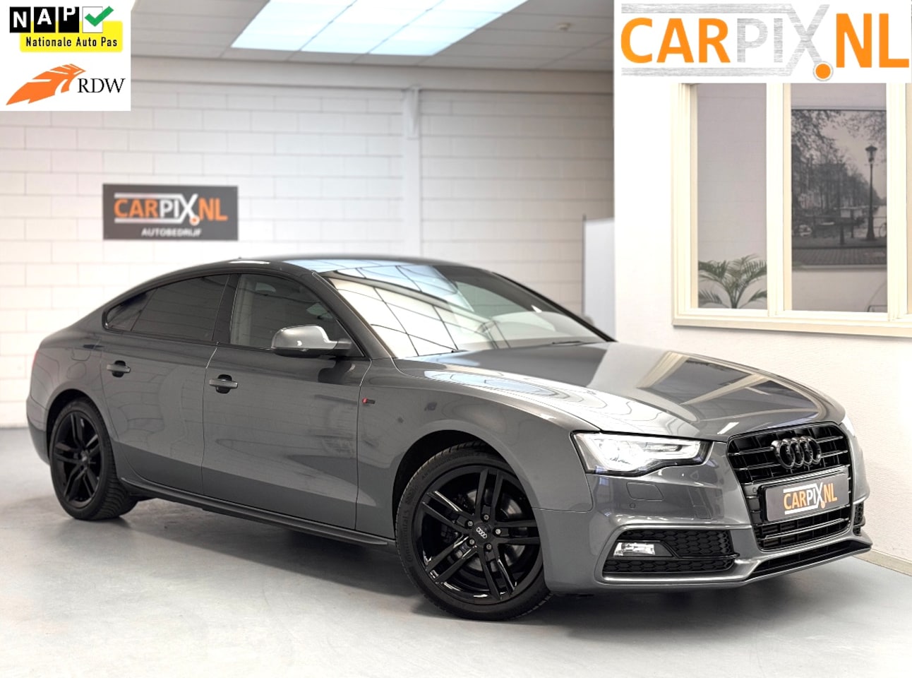 Audi A5 Sportback - 1.8 TFSI S-Line NL-auto, Xenon, 2014 - AutoWereld.nl