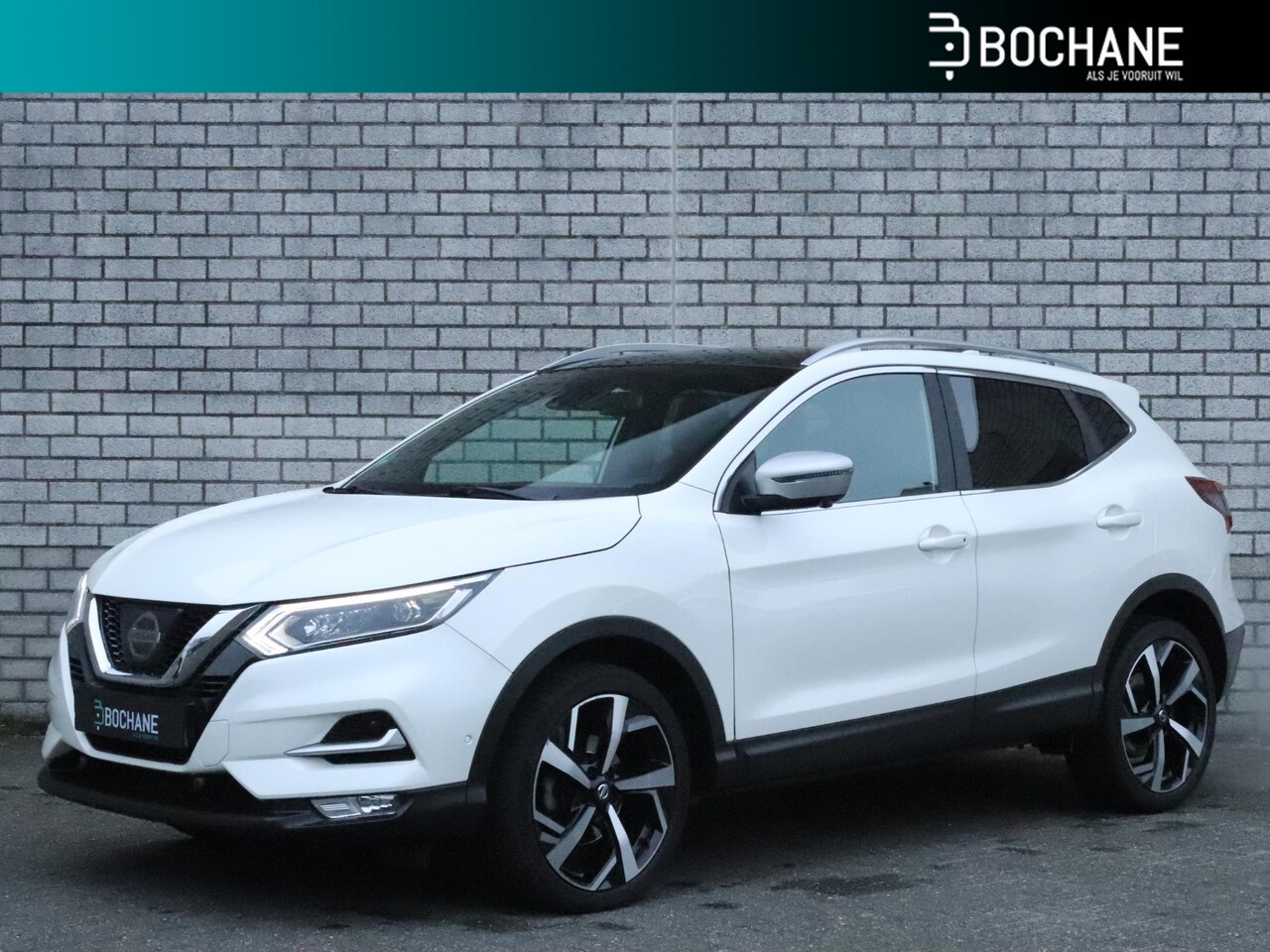 Nissan Qashqai - 1.2 DIG-T 115 X-Tronic Tekna + | Trekhaak - AutoWereld.nl