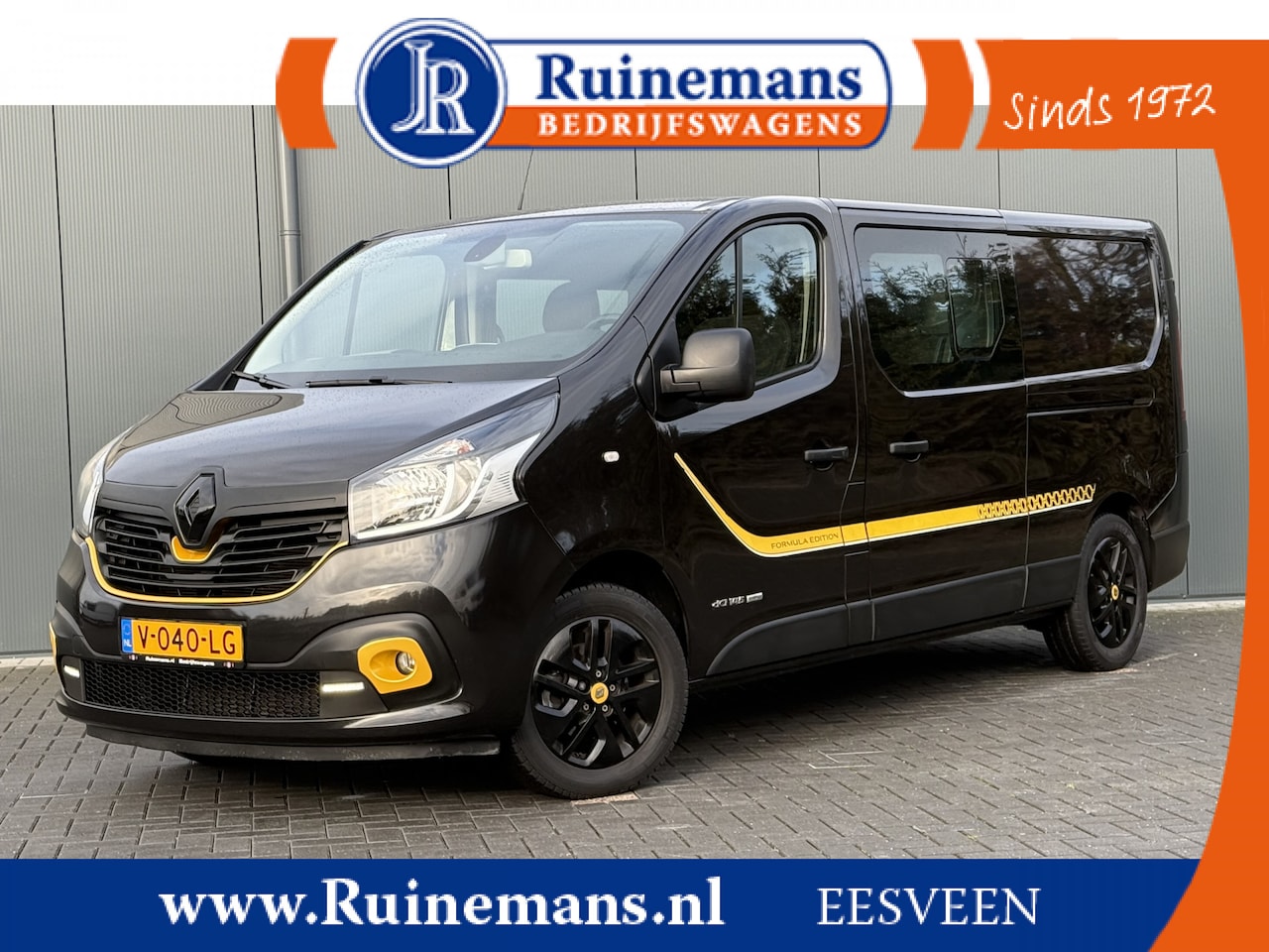 Renault Trafic - 1.6 dCi 146 PK / L2H1 / DUBBELE CABINE / Formula Edition Yellow Energy / 2x SCHUIFDEUR / T - AutoWereld.nl