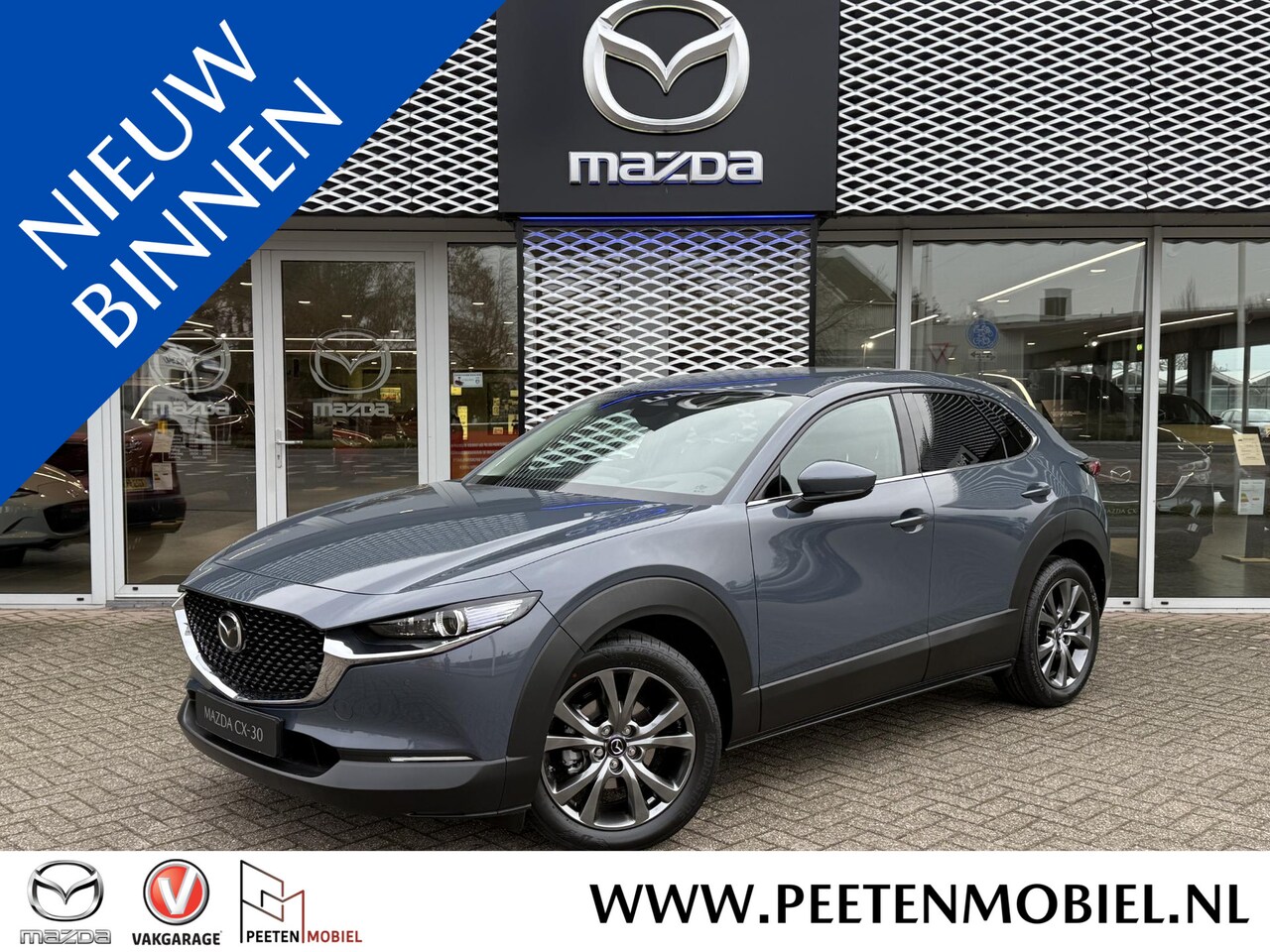 Mazda CX-30 - 2.0 e-SkyActiv-X M Hybrid Exclusive-line | 360° View | CARPLAY | LEER | - AutoWereld.nl