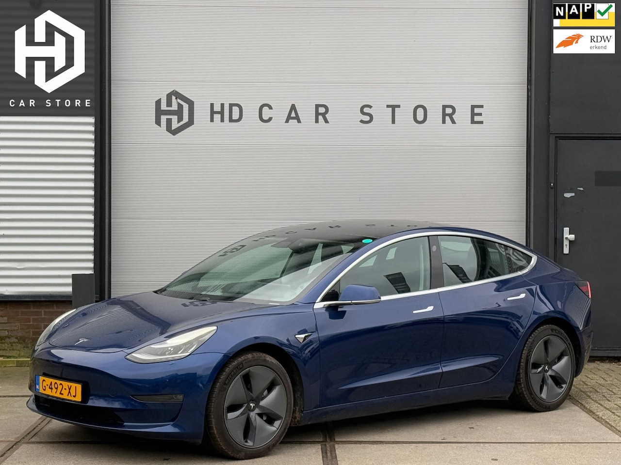 Tesla Model 3 - Long Range RWD Long Range AWD 75 kWh Dual Motor 87% SOH Trekhaak Autopilot - AutoWereld.nl