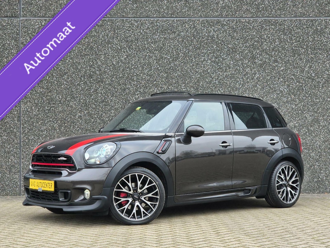 MINI Countryman - 1.6 JCW ALL4/Pano/Led/Navi/218PK/19''/Bomvol - AutoWereld.nl