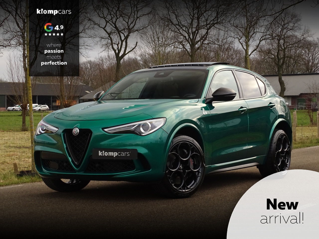 Alfa Romeo Stelvio - 2.9 V6 AWD Q | Verde Montreal | Dak | Akra | BTW | 21inch | Bellissimo! - AutoWereld.nl