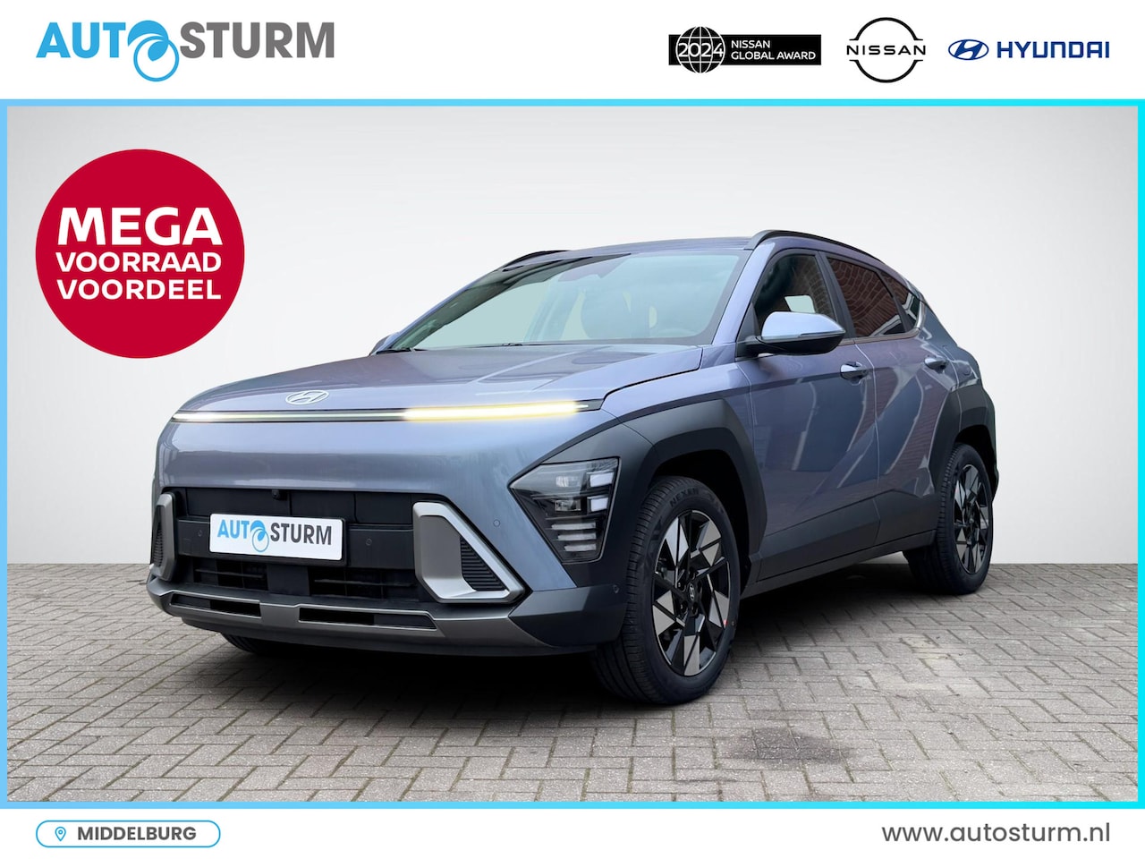 Hyundai Kona - 1.6 GDI HEV Premium 1.6 GDI HEV Premium - AutoWereld.nl