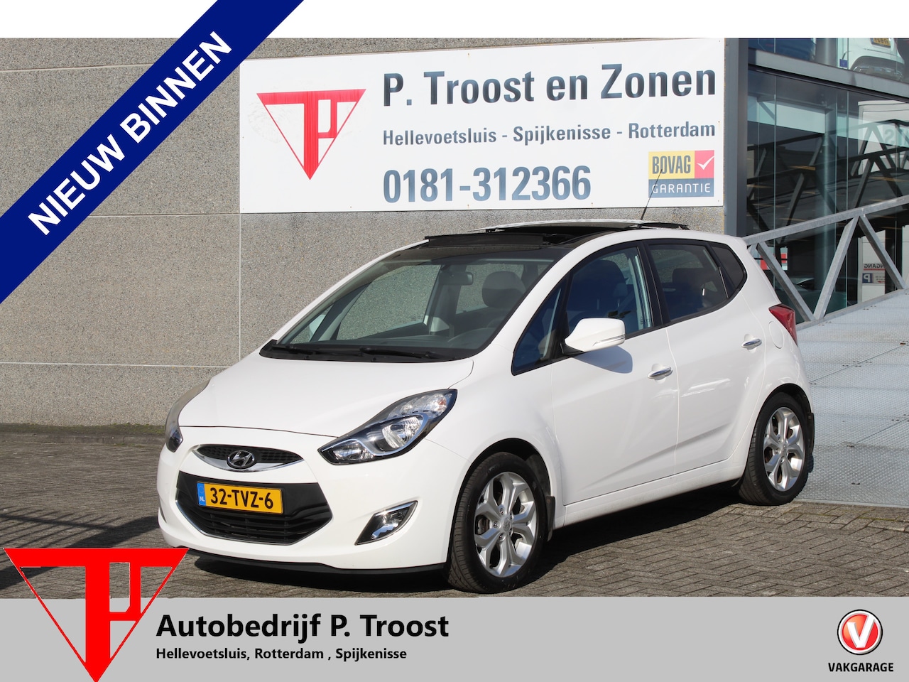 Hyundai ix20 - 1.4i i-Vision Panoramadak/Cruise control/Climate control/Radio/Multifunctioneel stuurwiel/ - AutoWereld.nl