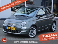 Fiat 500 - 0.9 TwinAir Turbo Lounge Automaat Panoramadak, Cruise en Climate Control, Navigatie, Bluet