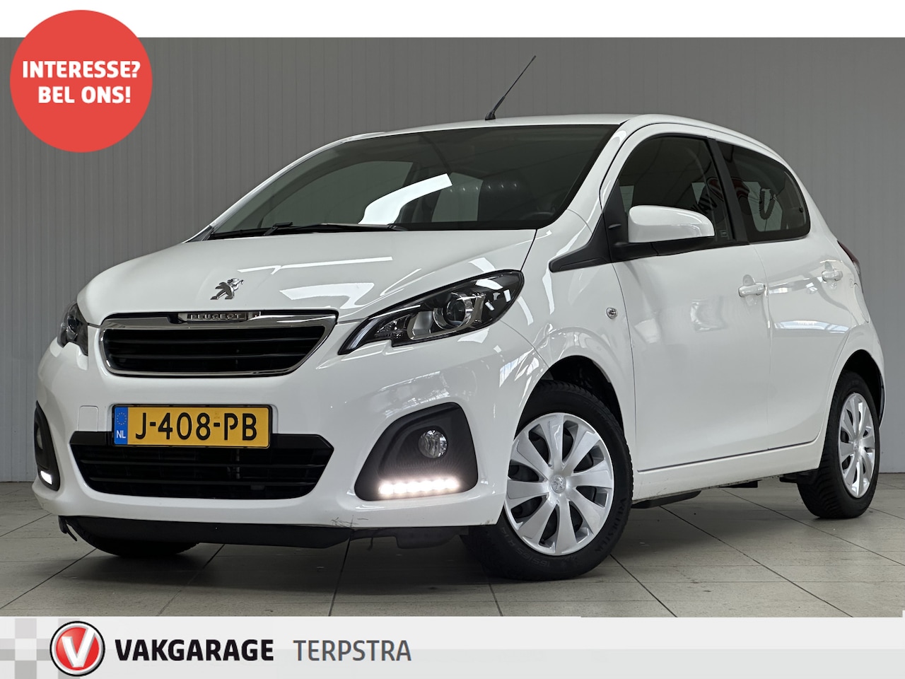 Peugeot 108 - 1.0 e-VTi Active/ 5-Drs/ DAB+/ Airco/ C.V. Afstand/ Elek. Ramen/ Isofix/ Bluetooth/ Multi. - AutoWereld.nl