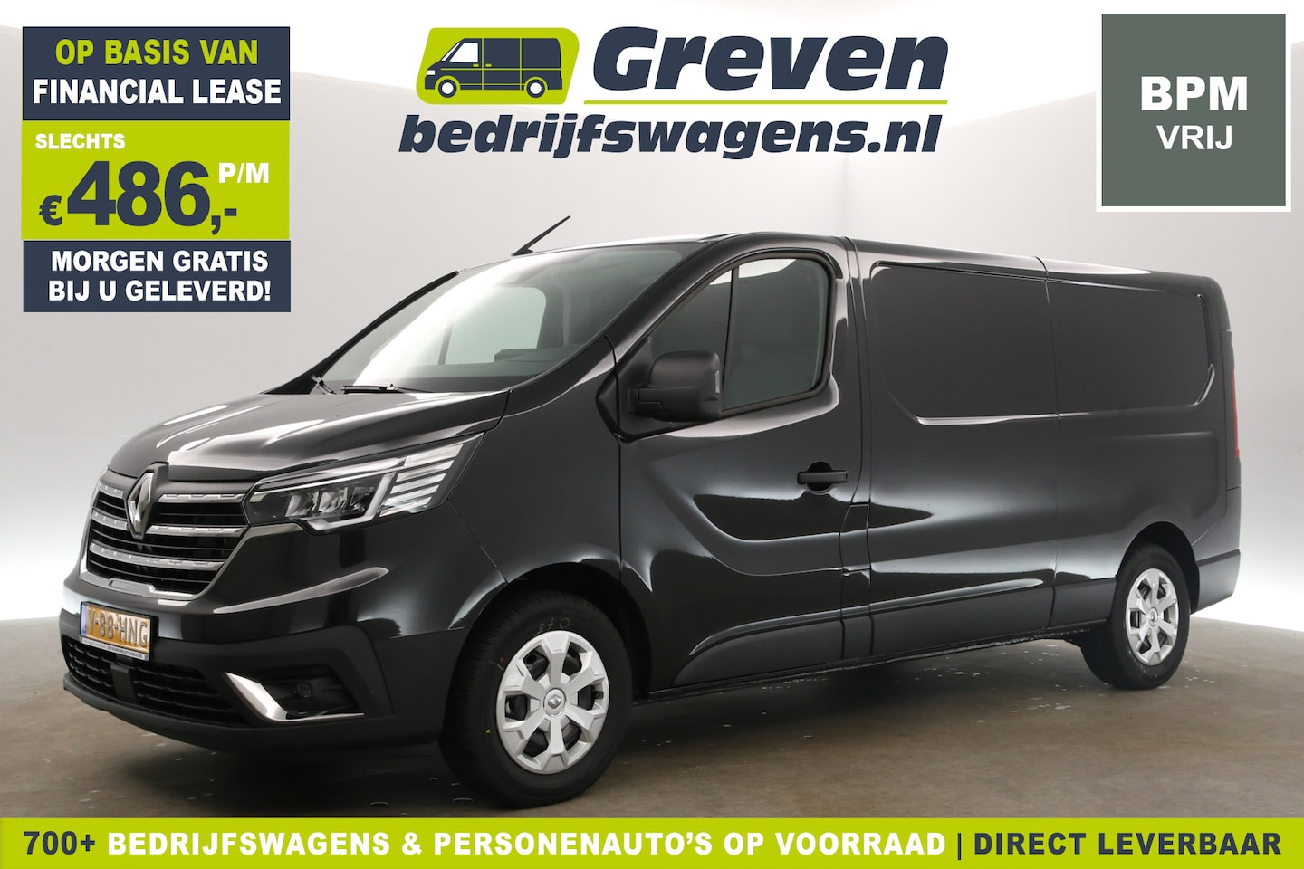 Renault Trafic - 2.0 Blue dCi T30 L2H1 Advance | NIEUW | BPM VRIJ | LED Clima Carplay Camera 3 Persoons Nav - AutoWereld.nl