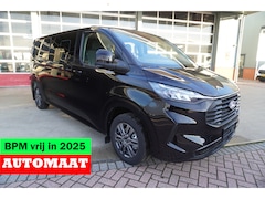 Ford Transit Custom - 320L 2.0 TDCI 170PK L2H1 Limited DC Automaat Trekhaak Schuifdeur links en rechts | Airco |