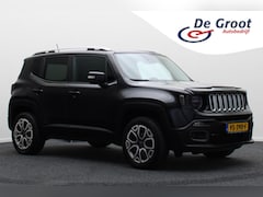 Jeep Renegade - 2.0 MultiJet Limited Automaat, Grijs kenteken, Leer, Cruise, Navigatie, Trekhaak, 18''