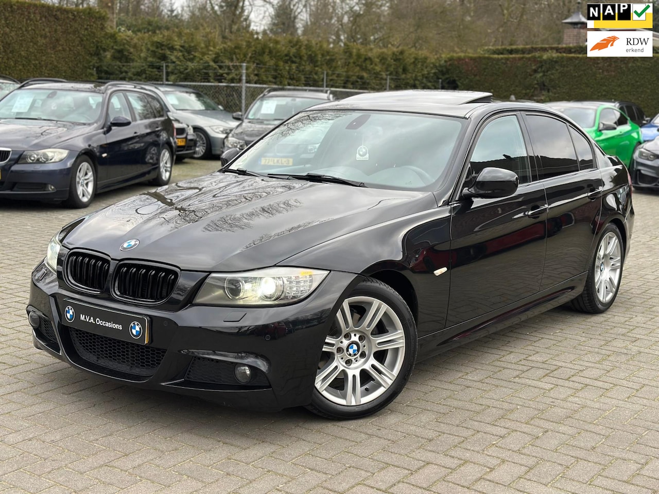 BMW 3-serie - 318i Corporate Lease M Sport Edition|Nwe Ketting|Dakje|Groot Navi|Climate control|Cruise c - AutoWereld.nl