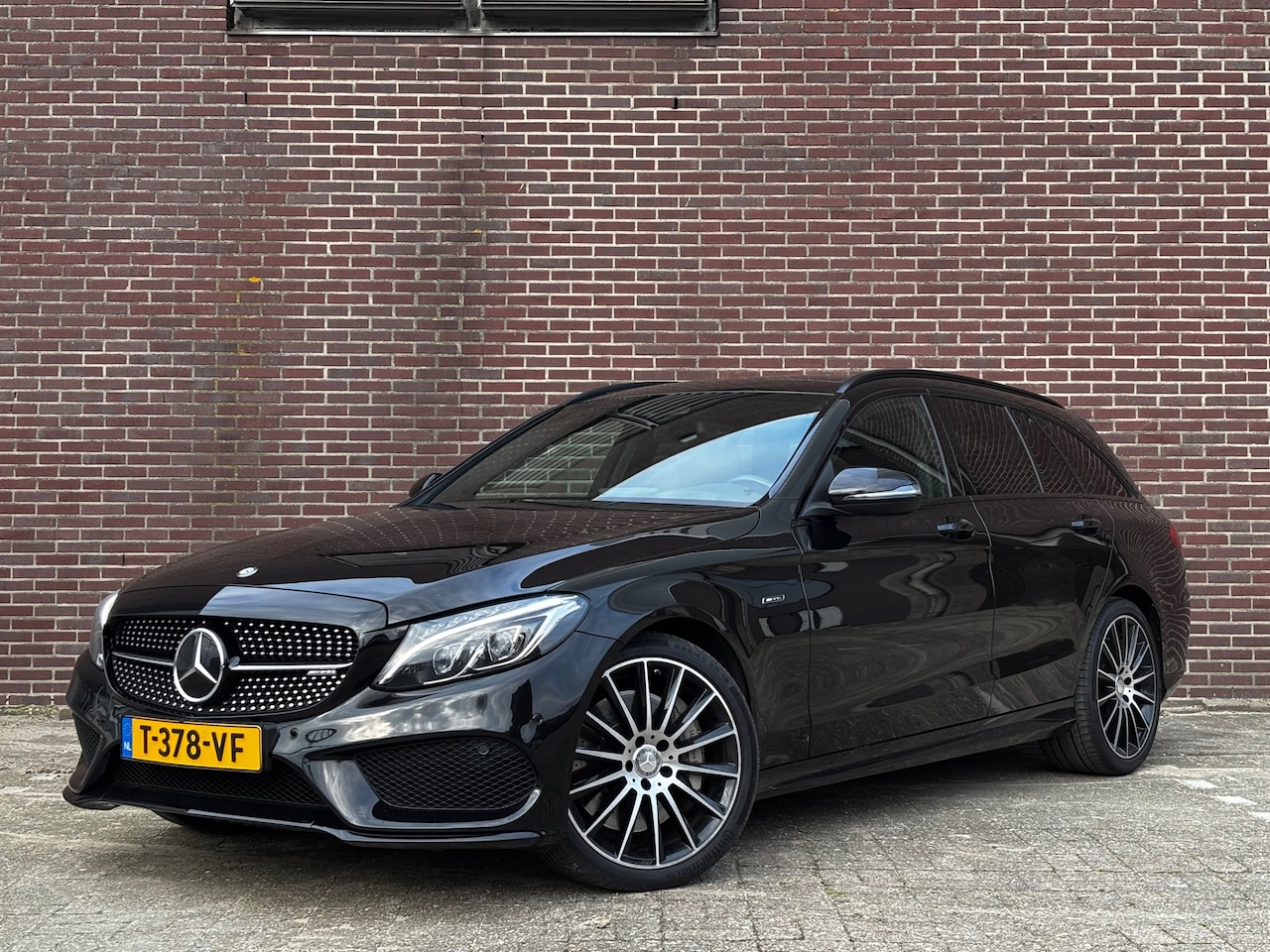 Mercedes-Benz C-klasse Estate - 450 AMG 4MATIC | Panoramadak | Burmeister | Uniek! - AutoWereld.nl