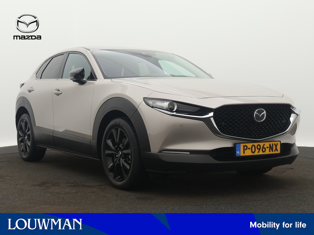 Mazda CX-30 - 2.0 e-SkyActiv-X M Hybrid Sportive | Verwarmde voorstoelen | Dodehoekdetector | Navigatie - AutoWereld.nl