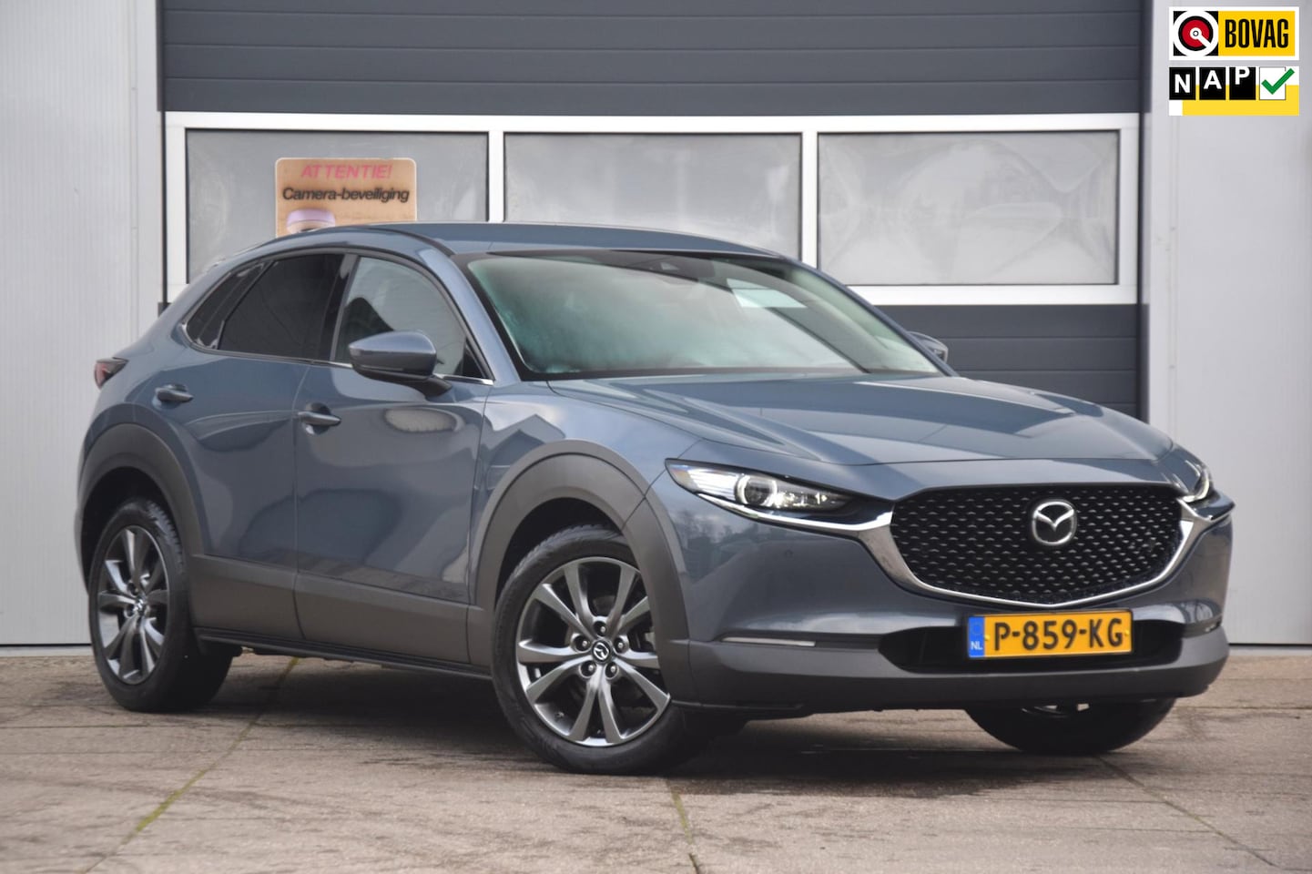 Mazda CX-30 - 2.0 e-SkyActiv-X M Hybrid Luxury Leder / stuur en Stoelverwarming / Camera - AutoWereld.nl