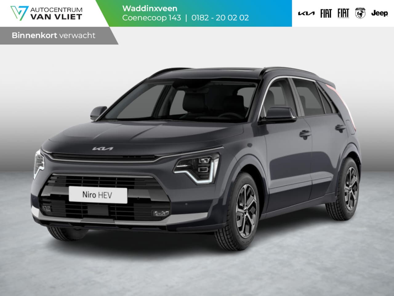 Kia Niro - 1.6 GDi Hybrid DynamicLine | Levering April | Clima | Camera | Apple Carplay | Navi | Adap - AutoWereld.nl