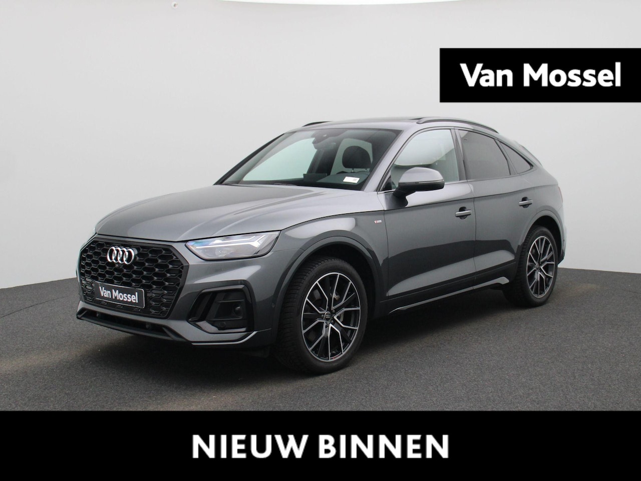 Audi Q5 Sportback - Bus.Ed.Adv. 35 TDI S tronic S-LINE | PANORAMADAK | NAVIGATIE | CAMERA | HALF-LEDER | LED - AutoWereld.nl