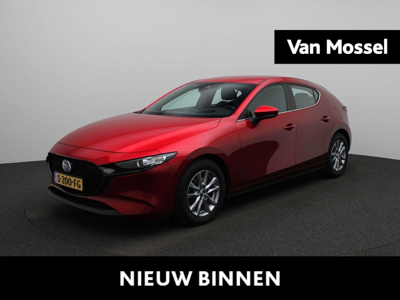 Mazda 3 - 2.0 e-SkyActiv-X M Hybrid 186 PK | NAVIGATIE | LED | PARKEERSENSOREN | - AutoWereld.nl