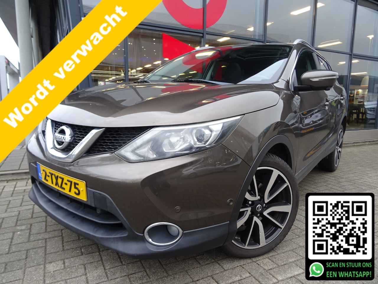 Nissan Qashqai - 1.2 Tekna | 1E EIGENAAR | PANORAMADAK | 360 CAMERA | LEDER - AutoWereld.nl