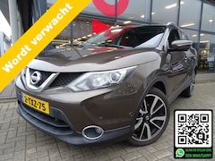 Nissan Qashqai - 1.2 Tekna | 1E EIGENAAR | PANORAMADAK | 360 CAMERA | LEDER