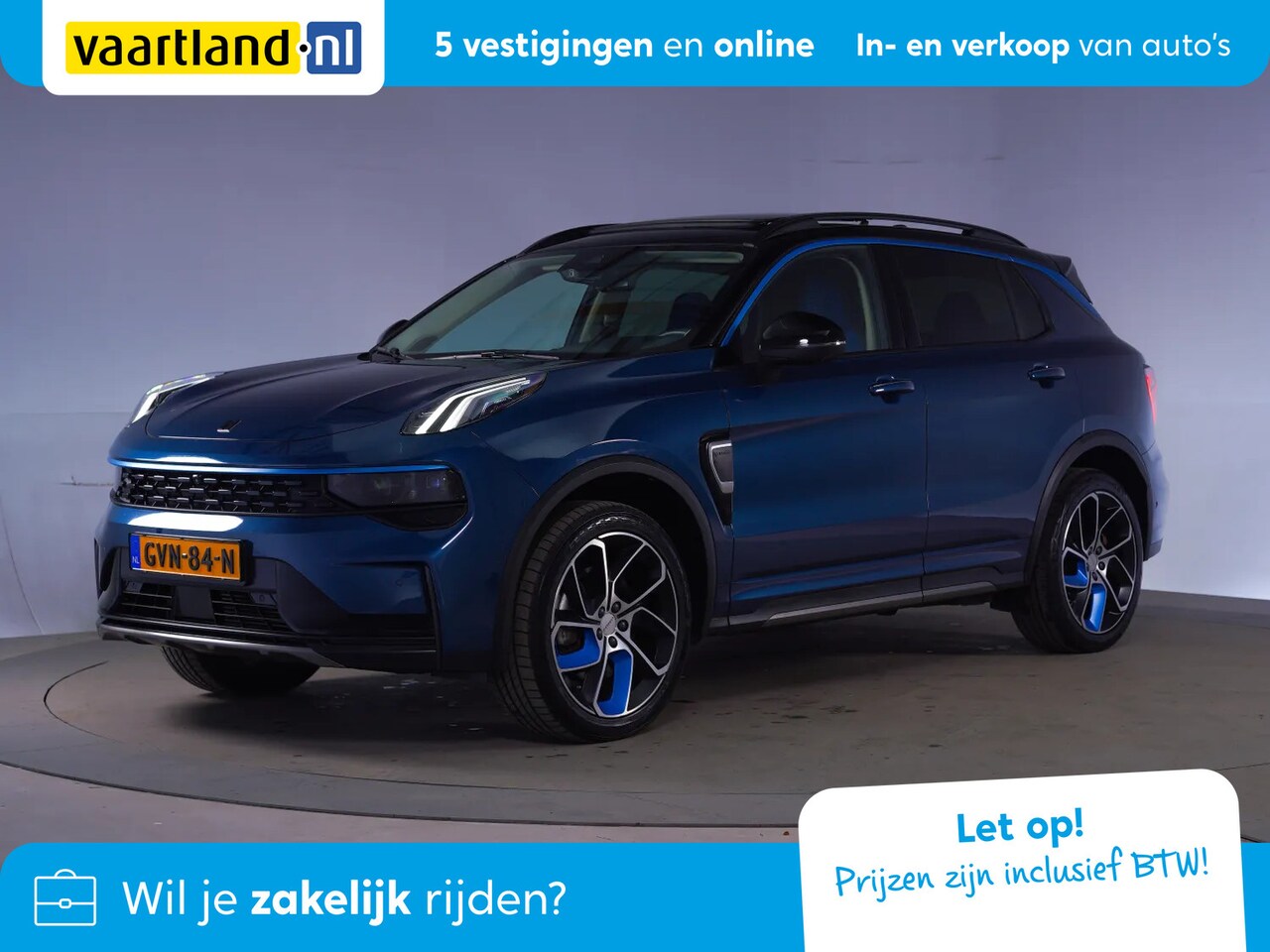 Lynk & Co 01 - 1.5 Plug in 262pk Aut. [ Navi Pano 360-Camera Keyless ] - AutoWereld.nl