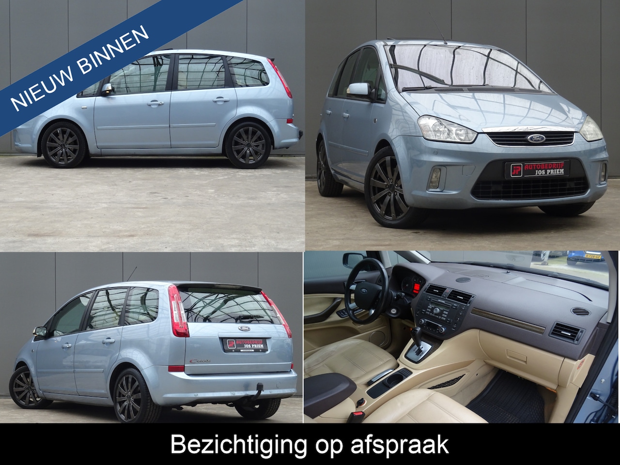 Ford C-Max - 2.0-16V Ghia * LEER * OPEN DAK * TREKHAAK !! - AutoWereld.nl