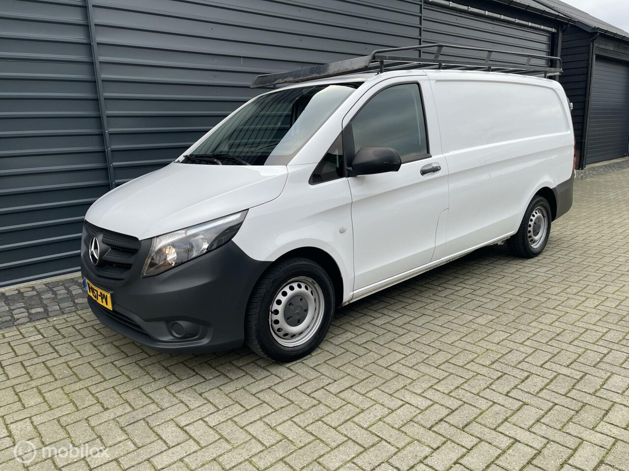 Mercedes-Benz Vito - Bestel Mercedes Vito114 CDI Lang L2 Automaat Cruise Airco 3 Zits imperiaal - AutoWereld.nl