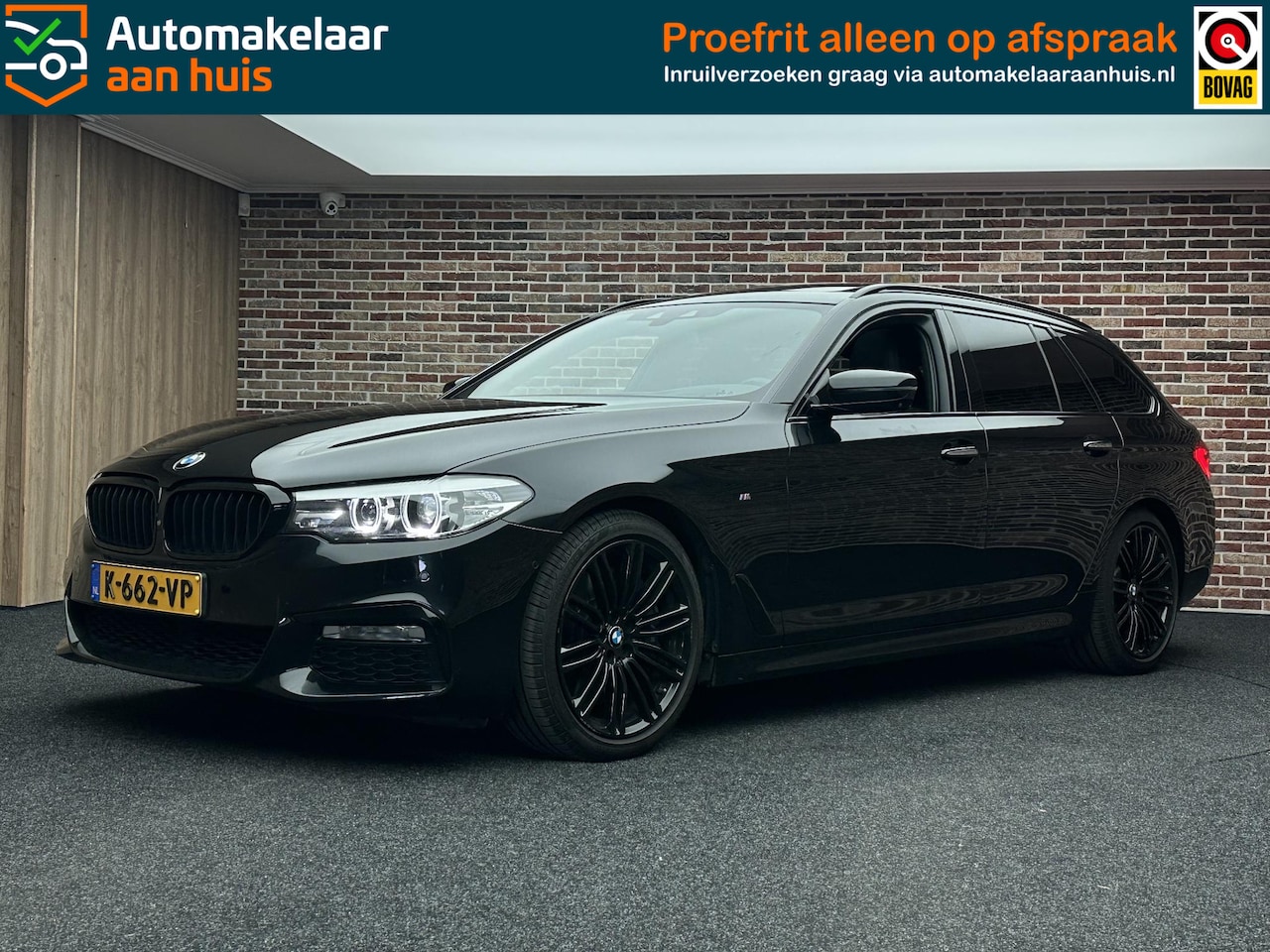 BMW 5-serie Touring - 540i xDrive High Executive M Pakket Head Panorama Dealer Harman - AutoWereld.nl