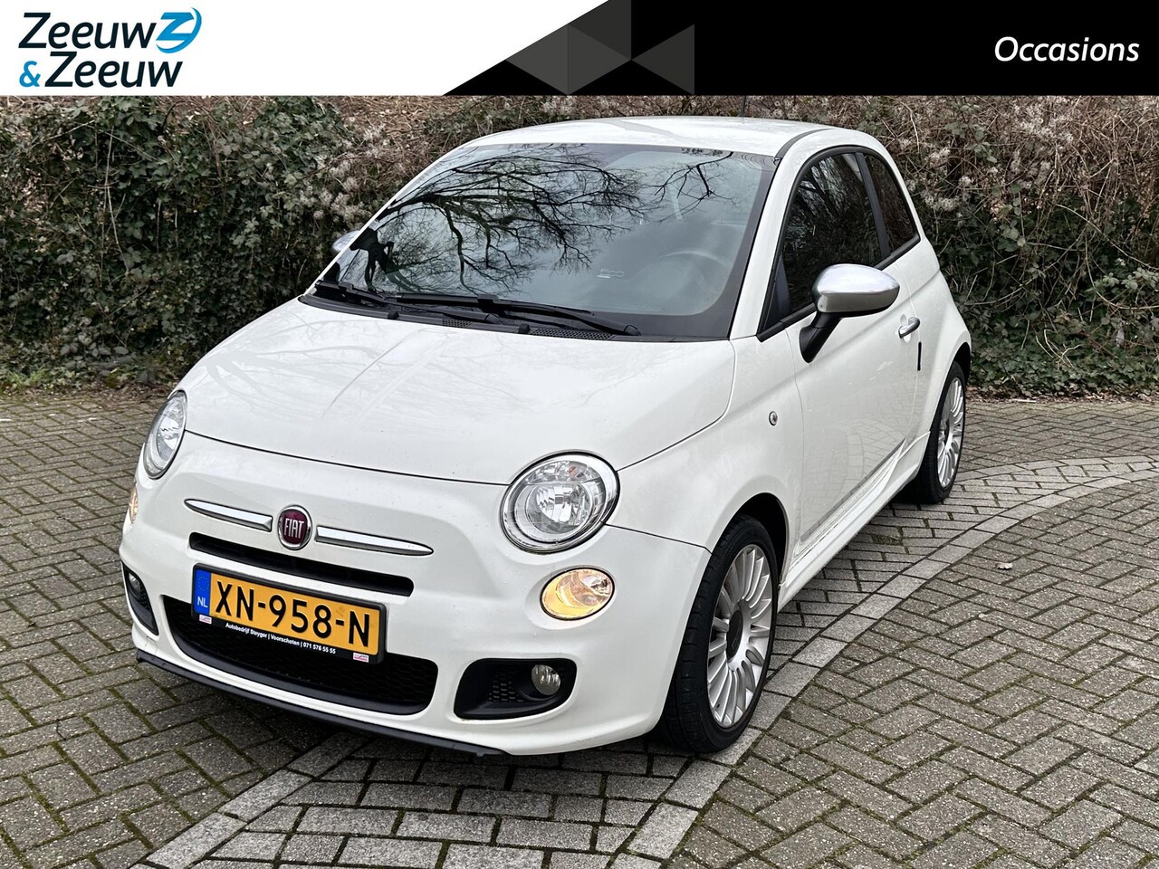 Fiat 500 - 0.9 TwinAir Turbo Airco , lm velgen , leuke sportstoelen . - AutoWereld.nl