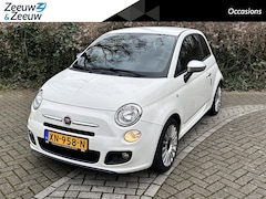 Fiat 500 - 0.9 TwinAir Turbo Airco , lm velgen , leuke sportstoelen