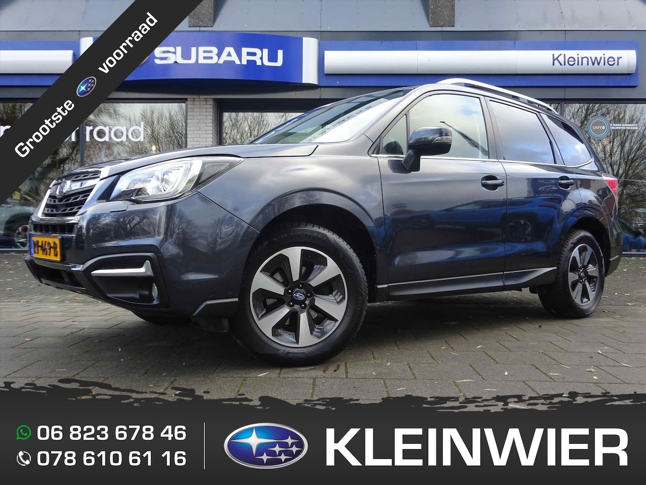 Subaru Forester - 2.0i 150pk AWD CVT Premium | Leder | Pano | Navi | Trekhaak | SRH - AutoWereld.nl