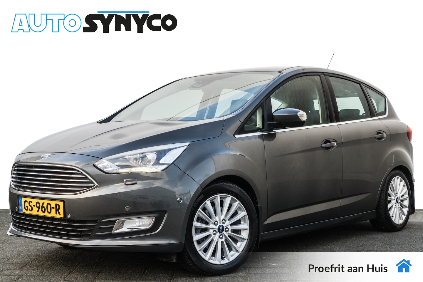 Ford C-Max - 1.5 150 Pk Titanium | Trekhaak | 17 inch LMV | PDC | Sportstoelen | Volledig onderhouden - AutoWereld.nl